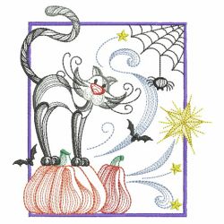 Colorful Halloween 08(Md) machine embroidery designs