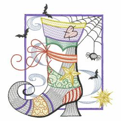 Colorful Halloween 09(Lg) machine embroidery designs
