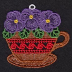 FSL Flower Tea Cup Ornaments 06