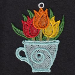 FSL Flower Tea Cup Ornaments 07 machine embroidery designs