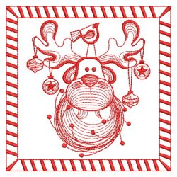 Redwork Merry Christmas 05(Sm) machine embroidery designs