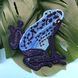 FSL Realistic Frog machine embroidery designs