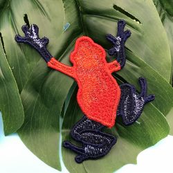 FSL Realistic Frog 04 machine embroidery designs