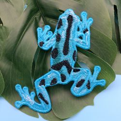 FSL Realistic Frog 06 machine embroidery designs