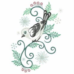 Christmas Winter Birds 10 machine embroidery designs