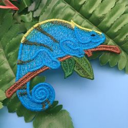 FSL Chameleons of the World machine embroidery designs