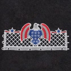 FSL LED Candle Patriotic Wrap 07 machine embroidery designs