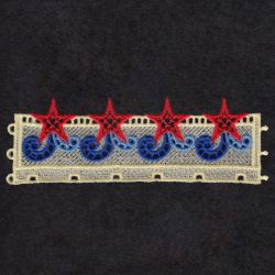 FSL LED Candle Patriotic Wrap 09 machine embroidery designs