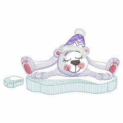 Cute Polar Bear 10(Sm) machine embroidery designs