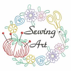 Sewing Fun Wreath 02(Lg)