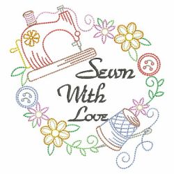 Sewing Fun Wreath 05(Md) machine embroidery designs