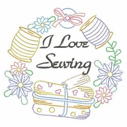 Sewing Fun Wreath 09(Sm)