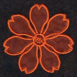 FSL Organza Flowers 12 machine embroidery designs