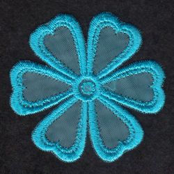 FSL Organza Flowers 16 machine embroidery designs