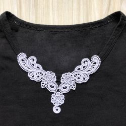 FSL Floral Fashion Necklines machine embroidery designs