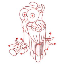 Redwork Wise Owls 03(Lg) machine embroidery designs