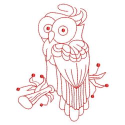 Redwork Wise Owls 03(Md) machine embroidery designs