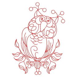 Redwork Wise Owls 08(Md) machine embroidery designs