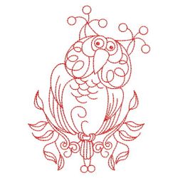 Redwork Wise Owls 08(Lg)