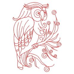 Redwork Wise Owls 10(Sm) machine embroidery designs
