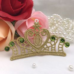 FSL Sequin Crown 07 machine embroidery designs