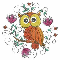 Adorable Baby Owls 03(Sm) machine embroidery designs