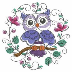 Adorable Baby Owls 05(Sm) machine embroidery designs