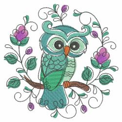 Adorable Baby Owls 06(Lg) machine embroidery designs