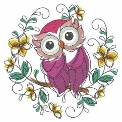 Adorable Baby Owls 07(Sm) machine embroidery designs