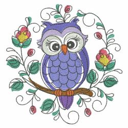 Adorable Baby Owls 10(Md) machine embroidery designs