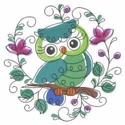 Adorable Baby Owls 12(Sm) machine embroidery designs