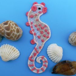 FSL Realistic Seahorses 05 machine embroidery designs