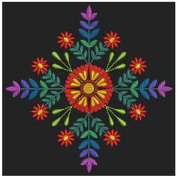 Decorative Flower Quilts 05(Md) machine embroidery designs