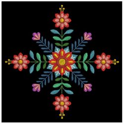 Decorative Flower Quilts 07(Sm) machine embroidery designs