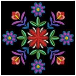 Decorative Flower Quilts 08(Sm) machine embroidery designs