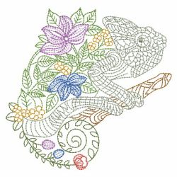 Blossoming Animals 09(Lg) machine embroidery designs