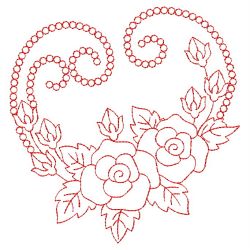 Redwork Pretty Roses 2 03(Lg)