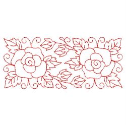 Redwork Pretty Roses 2 05(Lg)