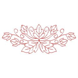 Redwork Pretty Roses 2 09(Md) machine embroidery designs