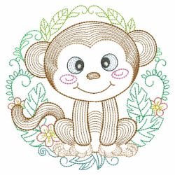 Sweet Baby Animals 07(Md) machine embroidery designs