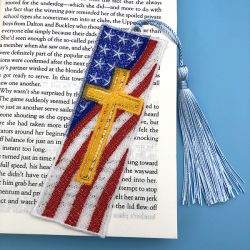 FSL 4th of July Bookmarks 04 machine embroidery designs