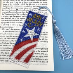FSL 4th of July Bookmarks 09 machine embroidery designs