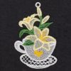 FSL Flower Tea Cup Ornaments 02