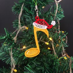 FSL Christmas Music Ornaments 02 machine embroidery designs