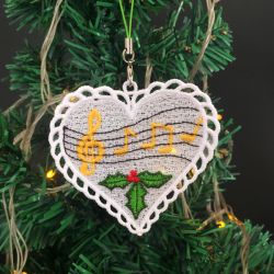 FSL Christmas Music Ornaments 07 machine embroidery designs