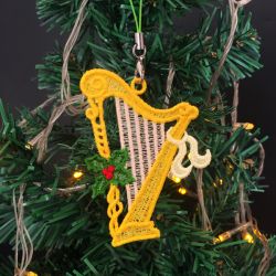 FSL Christmas Musical Instrument 02 machine embroidery designs