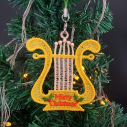 FSL Christmas Musical Instrument 03 machine embroidery designs