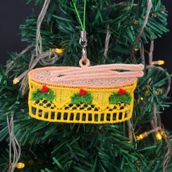 FSL Christmas Musical Instrument 04 machine embroidery designs