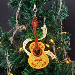 FSL Christmas Musical Instrument 05 machine embroidery designs
