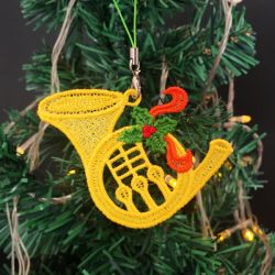 FSL Christmas Musical Instrument 08 machine embroidery designs